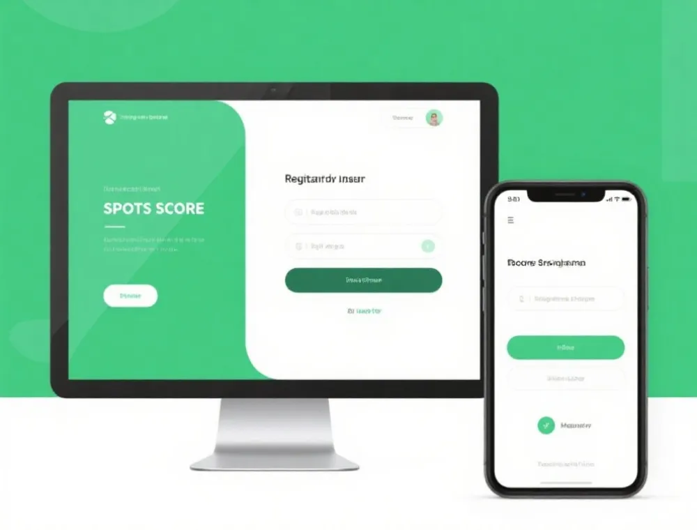 世界杯比分平台注册流程示意图